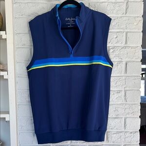 Bobby Jones Three Quarter Zip front Golf Vest Size Extra Large